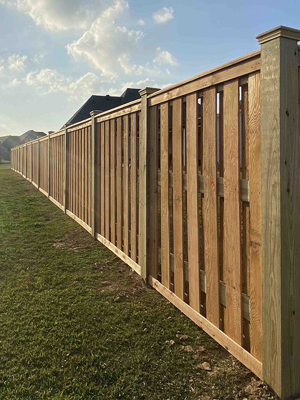 Acadiana residential and commercial wood fence company
